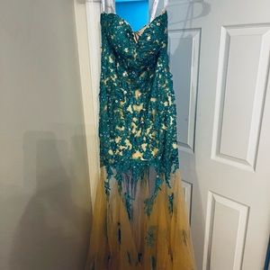 Prom dress worn one time!